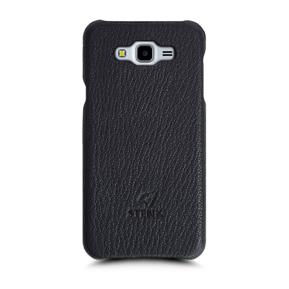 Кожаная накладка Stenk Cover для Samsung Galaxy J7 Neo Черный (69432) Кожаная накладка Stenk Cover для Samsung Galaxy J7 Neo Черный (69432)