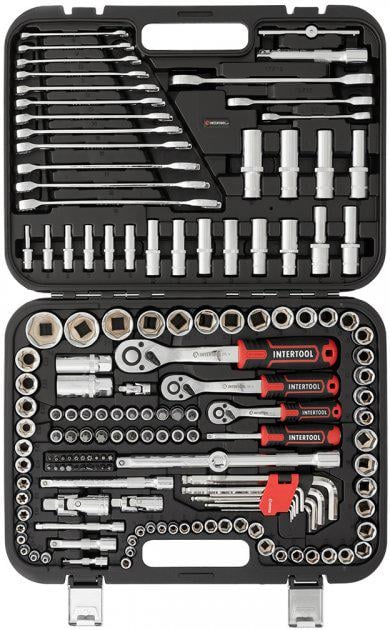 Набор инструментов 1/2" 3/8" 1/4" 156 пр. (11533134)