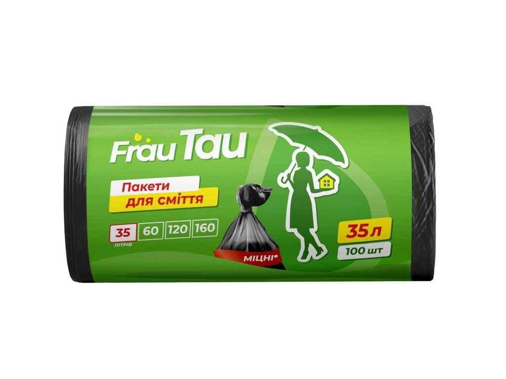 Пакети для смiття Frau Tau 35 л 100 шт. (857548) Пакети для смiття Frau Tau 35 л 100 шт. (857548)