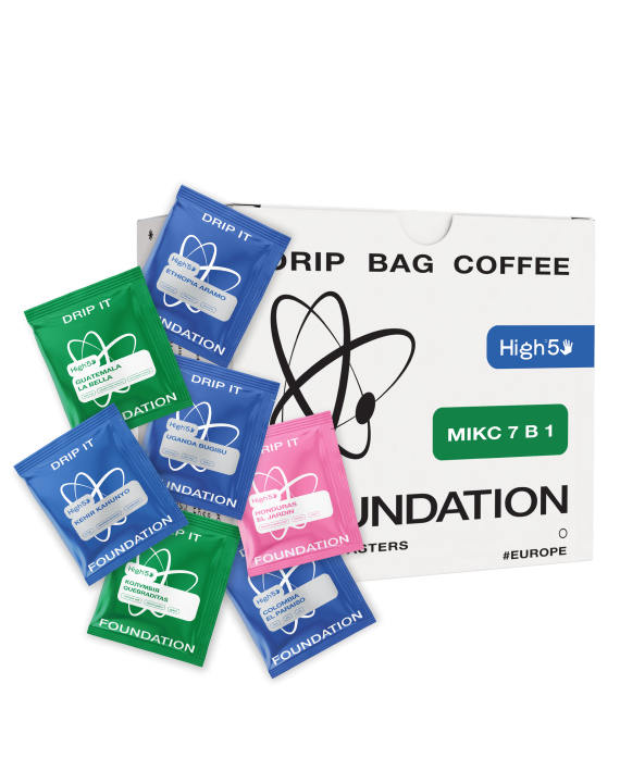 Дрип-кофе FOUNDATION COFFEE ROASTERS Микс 7в1