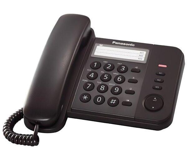 Телефон Panasonic KX-TS2352UAB Черный (11314933)