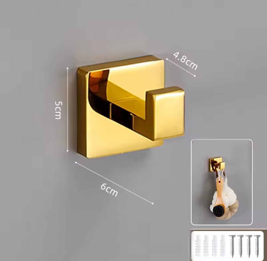 Комплект оборудования для ванной комнаты 3в1 Золотой - фото 3 Комплект оборудования для ванной комнаты 3в1 Золотой - фото 3