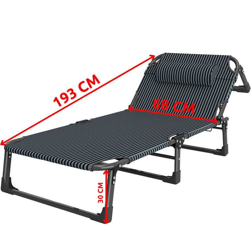 Шезлонг садовый WCG FB-S02 600D Oxford с подушкой Черный (FB-S02 1) - фото 10 Шезлонг садовый WCG FB-S02 600D Oxford с подушкой Черный (FB-S02 1) - фото 10