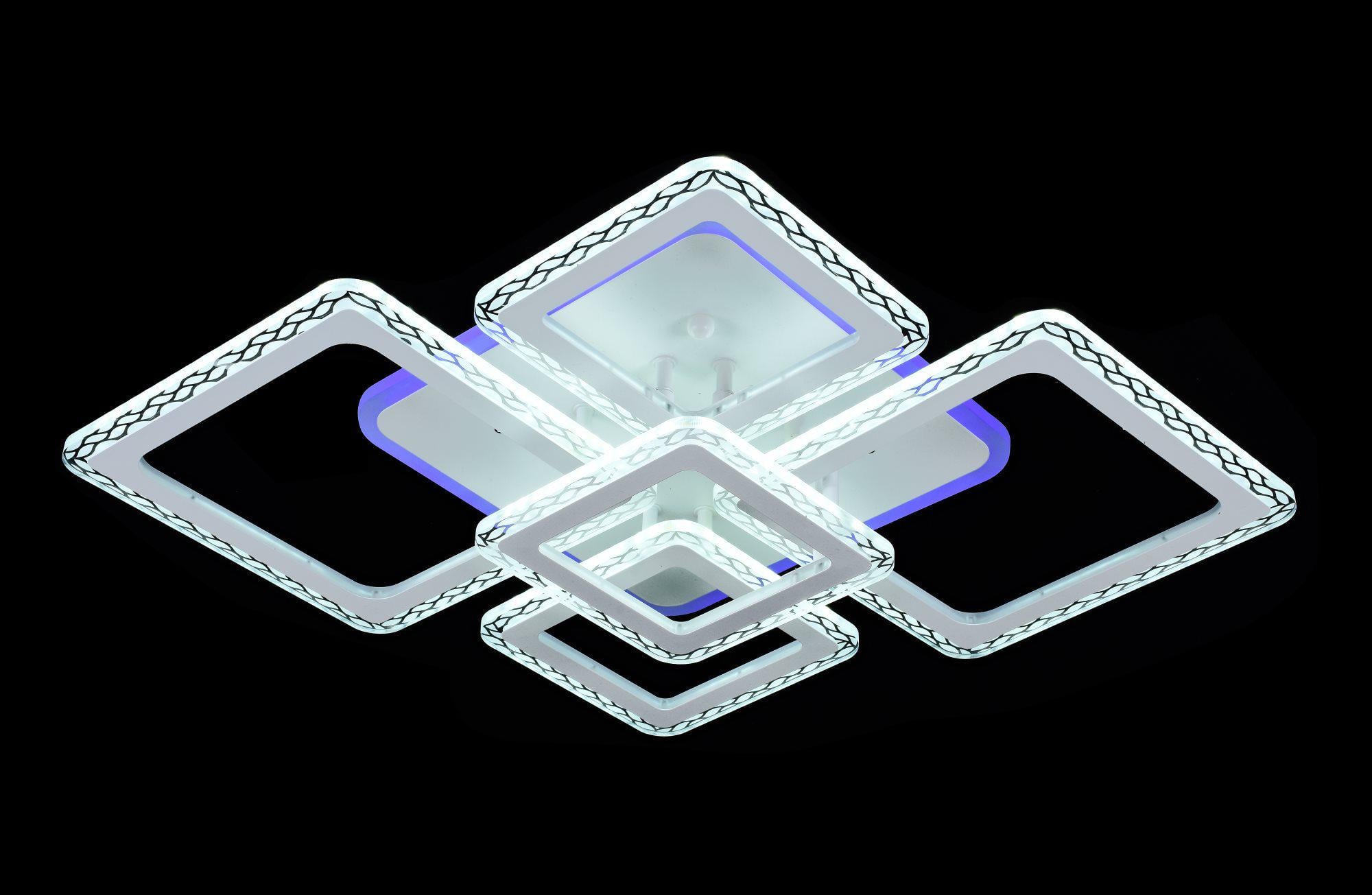Люстра потолочная VALESO 55719/2+3 LED 112 W Белый