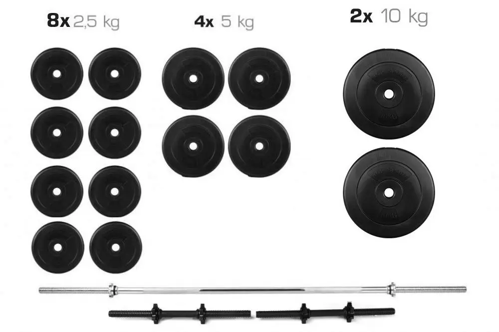 Набір штанга та гантелі 70 кг (70kg-1) - фото 8