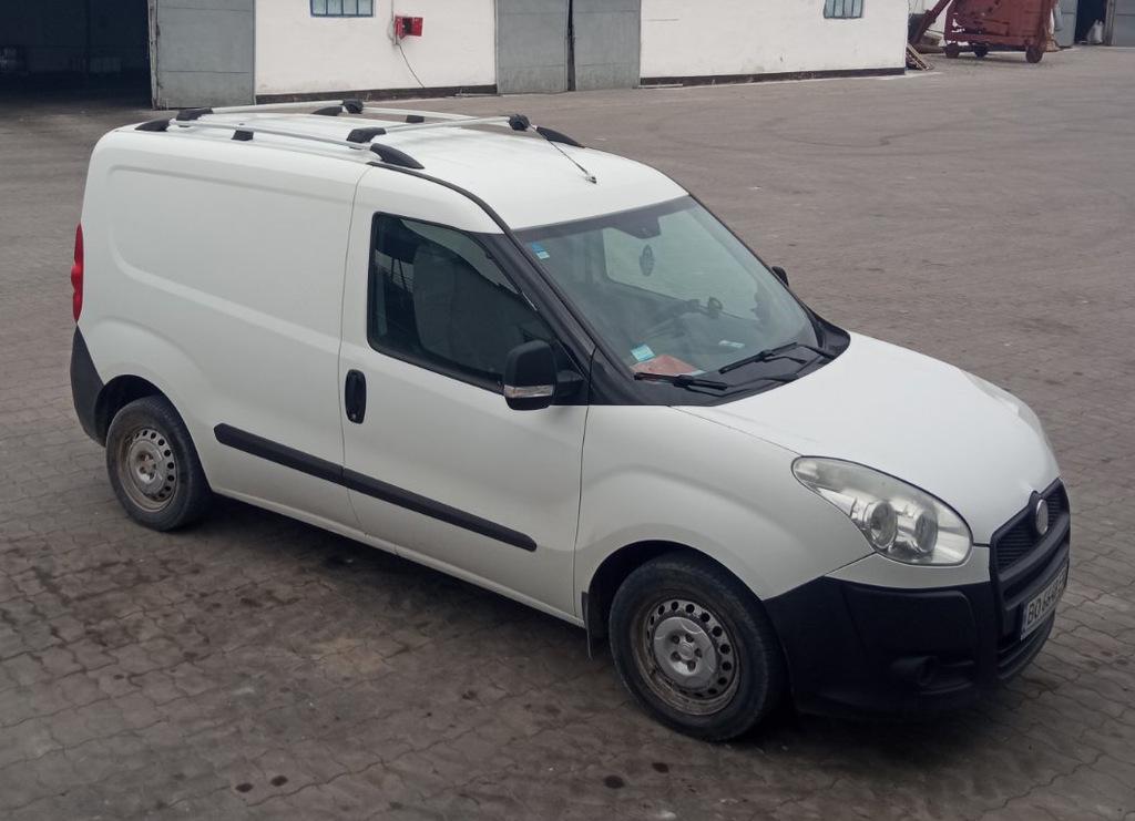 Поперечены на рейлинги без ключа Серый Erkul для Fiat Doblo II 2010-2022 гг. алюминий/пластик Серый
