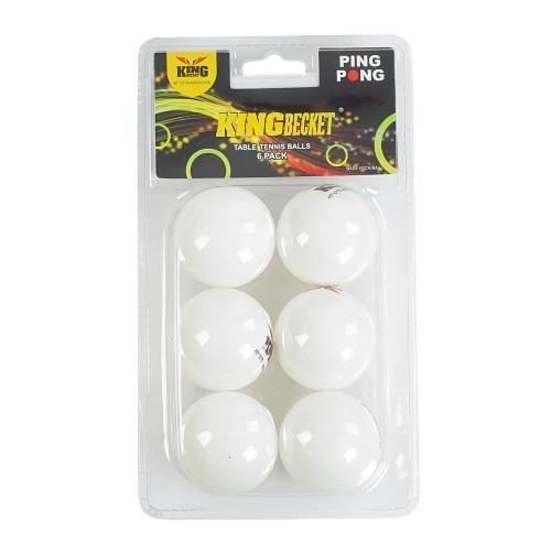 Мяч теннисный в слюде 6 шт. Белый (C 55230)