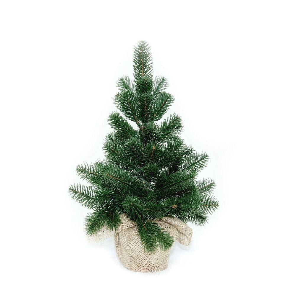 Ялинка лита Premium в мішковині 50 см Зелений (100/50/G) - фото 7
