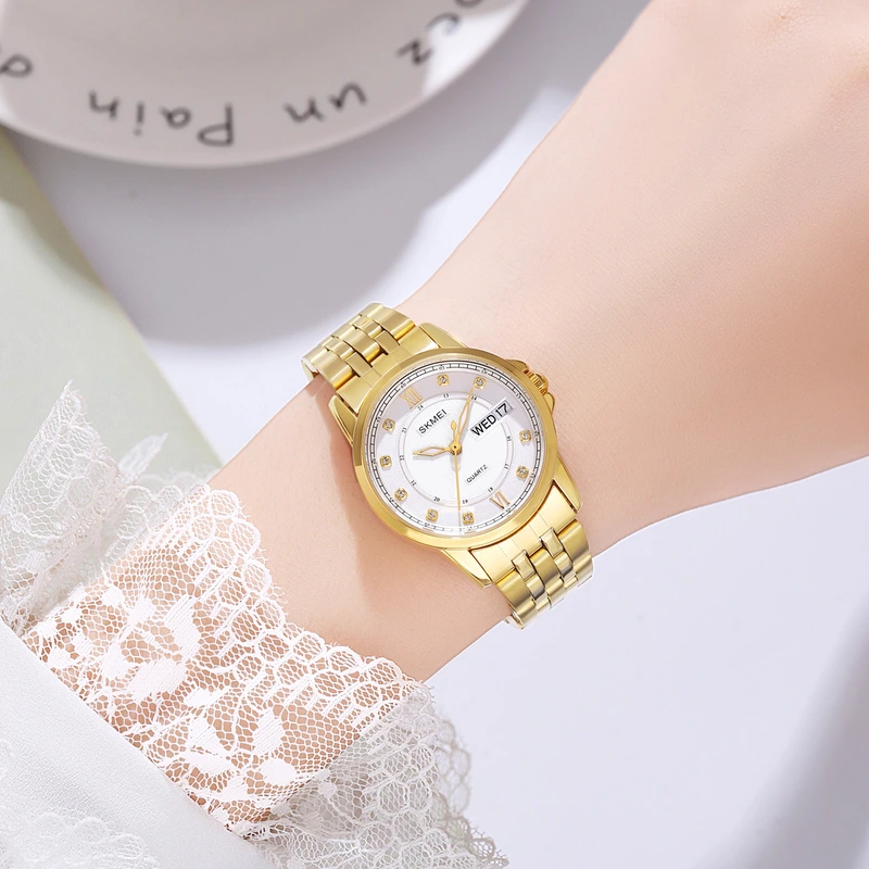 Наручные часы Skmei 2085GDSI Gold/Silver - фото 3