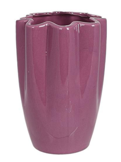 Ваза фарфоровая Stone Flower Фиори 12х17 см Темно-розовый