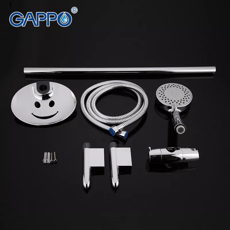 Душовий гарнітур Gappo G8008 Хром - фото 5 Душовий гарнітур Gappo G8008 Хром - фото 5