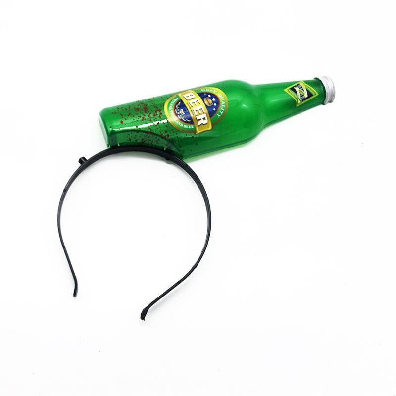 Обруч на Хэллоуин Бутылка One size Разноцветный (510011)