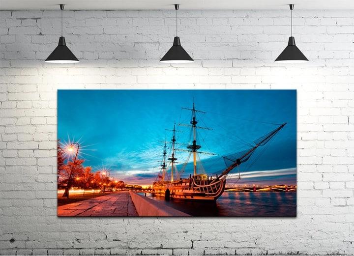 Картина на холсте DK Корабль 50х100 см (DKP50100-1351)