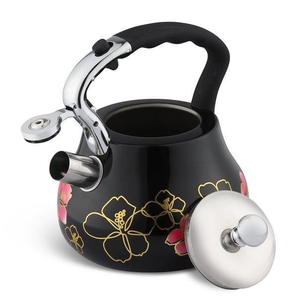 Чайник із свистком Edenberg EB-8842 з турбо індукційним капсульним дном нержавіюча сталь 3 л (EB-8842) - фото 1