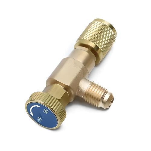 Кран заправочный R22 R404A R407c 1/4"-1/4" для кондиционера