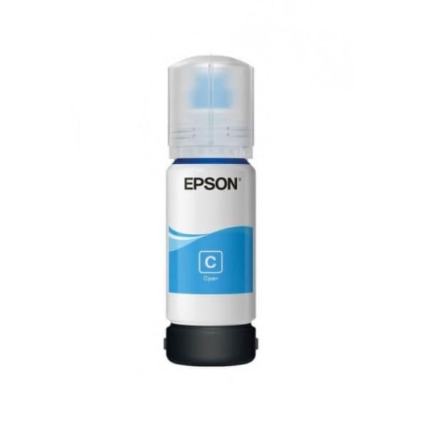 Чорнило для струменевого принтера Epson 112 EcoTank Pigment Cyan Ink (C13T06C24A)