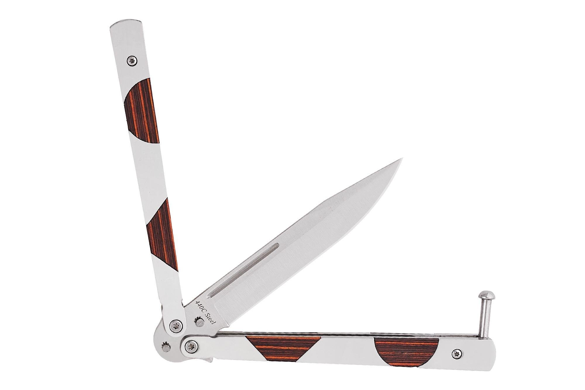 Нож балисонг Grand Way бабочка 110 мм (1864GW) - фото 3 Нож балисонг Grand Way бабочка 110 мм (1864GW) - фото 3