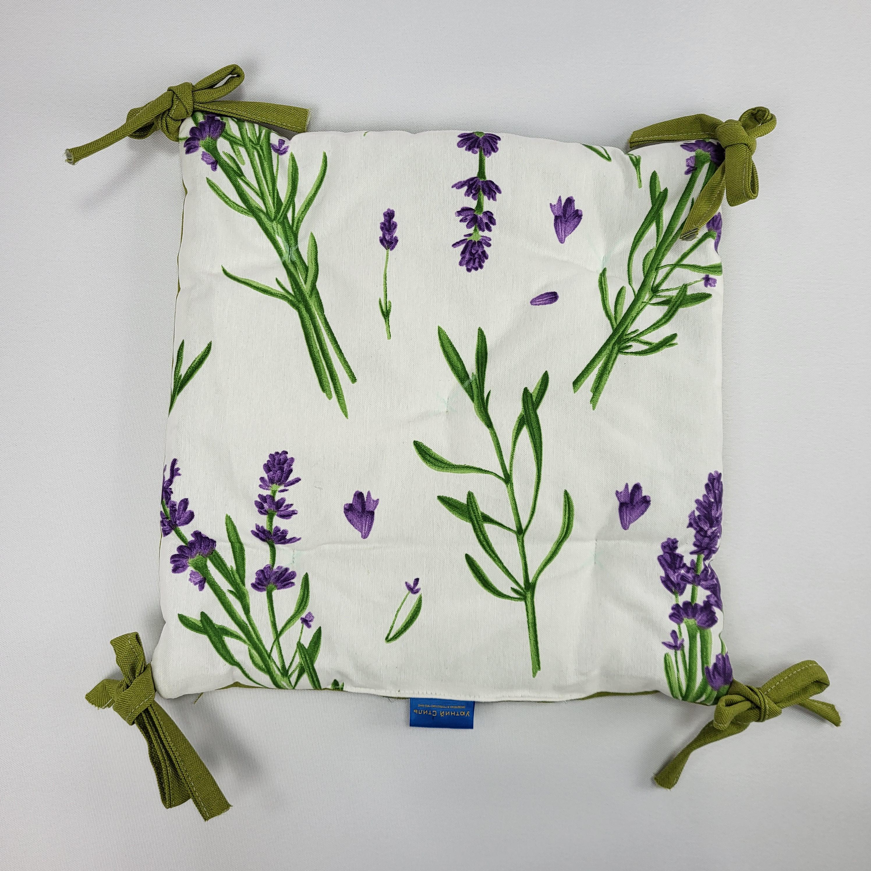 Подушка на стул квадратная с цветочным принтом 40x40 см (1403) Подушка на стул квадратная с цветочным принтом 40x40 см (1403)