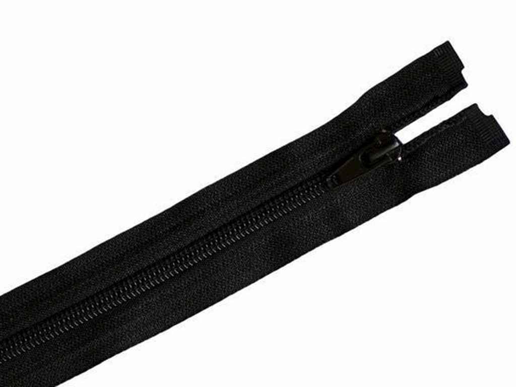 Молния Welltex неразъемная потайная S-580 ZIP 40 см Черный (571200)