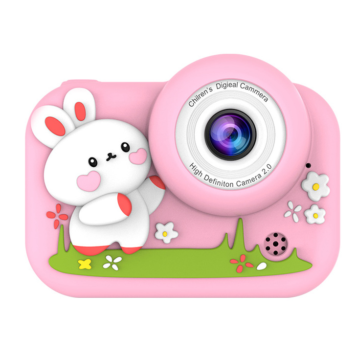 Дитячий фотоапарат Rabbit M03 Pink
