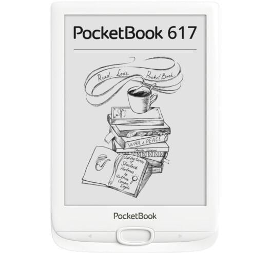 Книга електронна PocketBook 617 White (PB617-D-CIS)