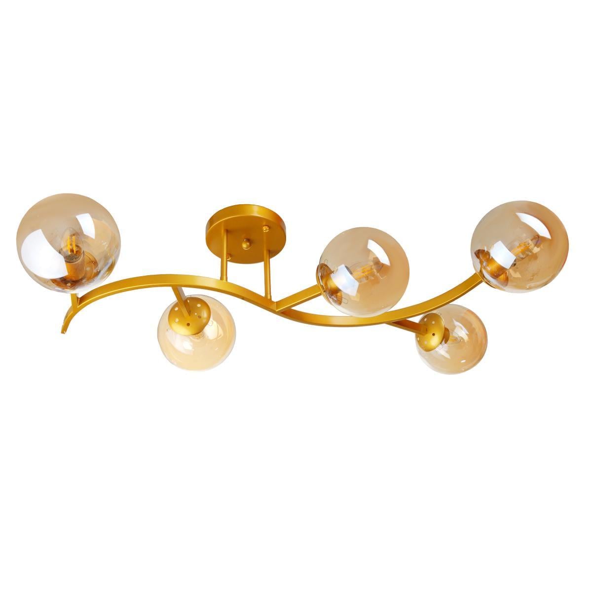 Люстра потолочная Brille BR-01 643C/5 E27 G