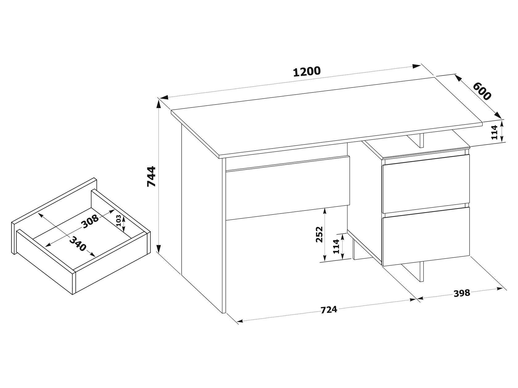 Письменный стол XDesk 19-1 справа Дуб сонома (ПСXD191) - фото 3 Письменный стол XDesk 19-1 справа Дуб сонома (ПСXD191) - фото 3
