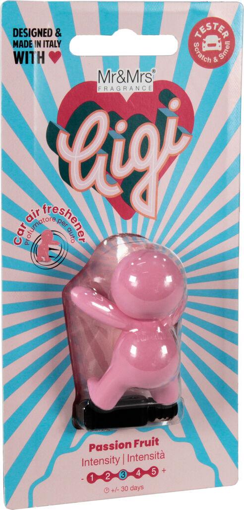 Ароматизатор для авто Mr&Mrs Gigi Pastel Pink Passion Fruit на дефлектор твердый (0312111)