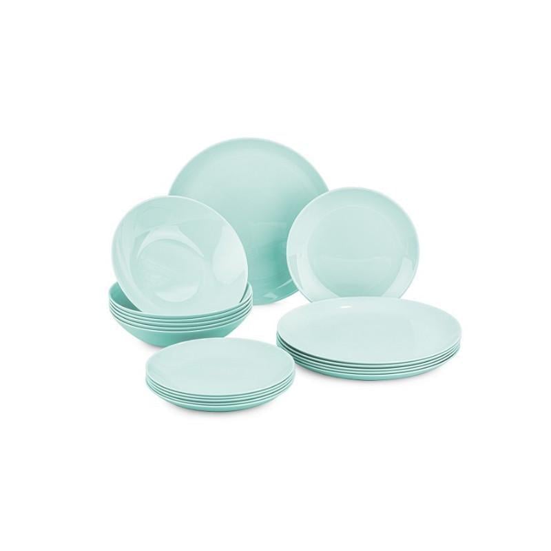 Сервиз столовый Luminarc Diwali P2963 18 пр. Light Turquoise (110032) Сервиз столовый Luminarc Diwali P2963 18 пр. Light Turquoise (110032)