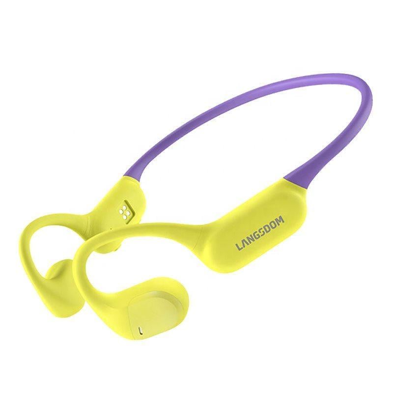 Наушники костные Langsdom BE-18 Max IP67 с MP3-плеером 32 Гб и влагозащитой (75377)