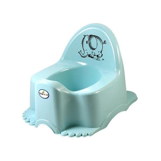 Горшок с мелодией Tega Baby Эко Слоник Бирюза (PO-057-140) - фото 1