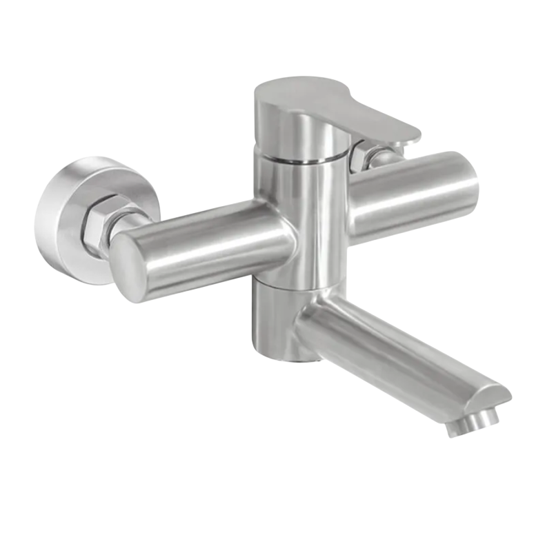 Смеситель для ванной Haiba DAX-009 Euro нержавеющая сталь (HB9613) Смеситель для ванной Haiba DAX-009 Euro нержавеющая сталь (HB9613)
