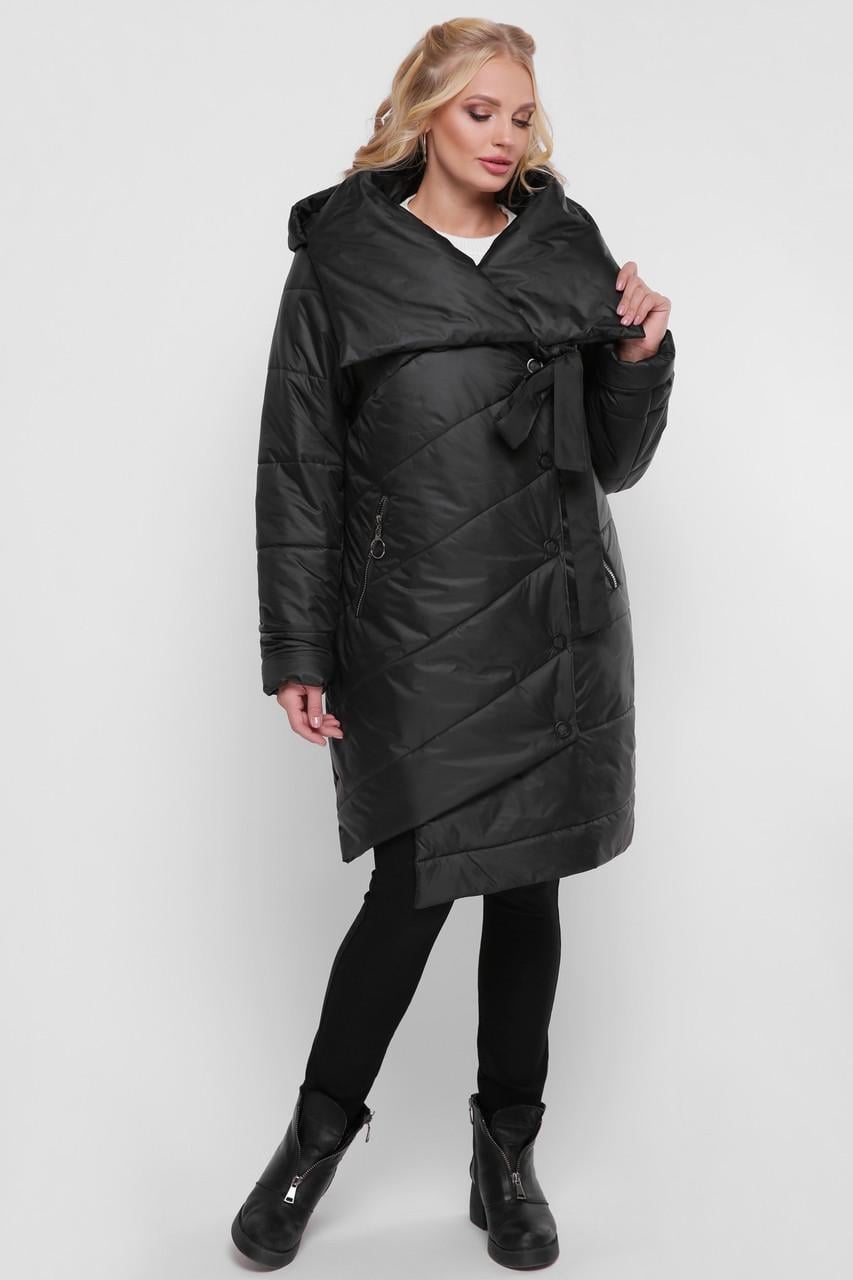 Куртка жіноча зимова Welltre Asymmetry р. 56 Чорний (3026111244) Куртка жіноча зимова Welltre Asymmetry р. 56 Чорний (3026111244)