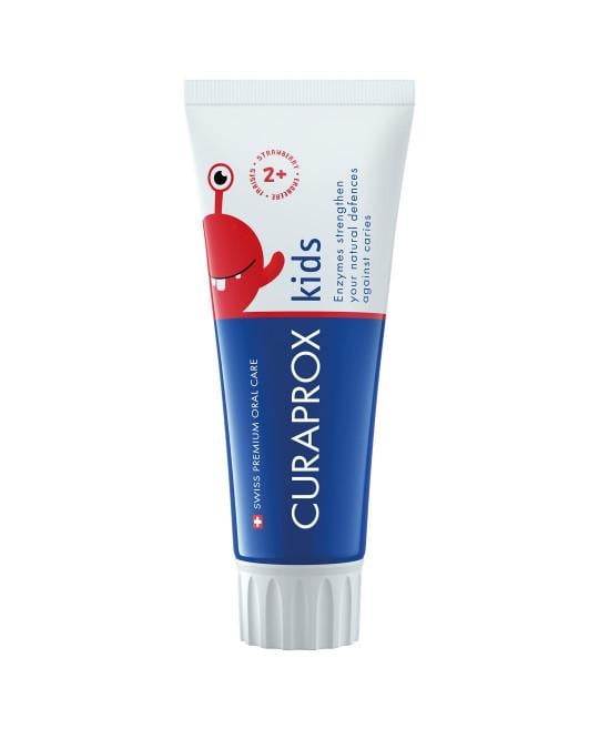 Зубна паста дитяча Curaprox kids Полуниця 60 мл 2+ (2738357380)