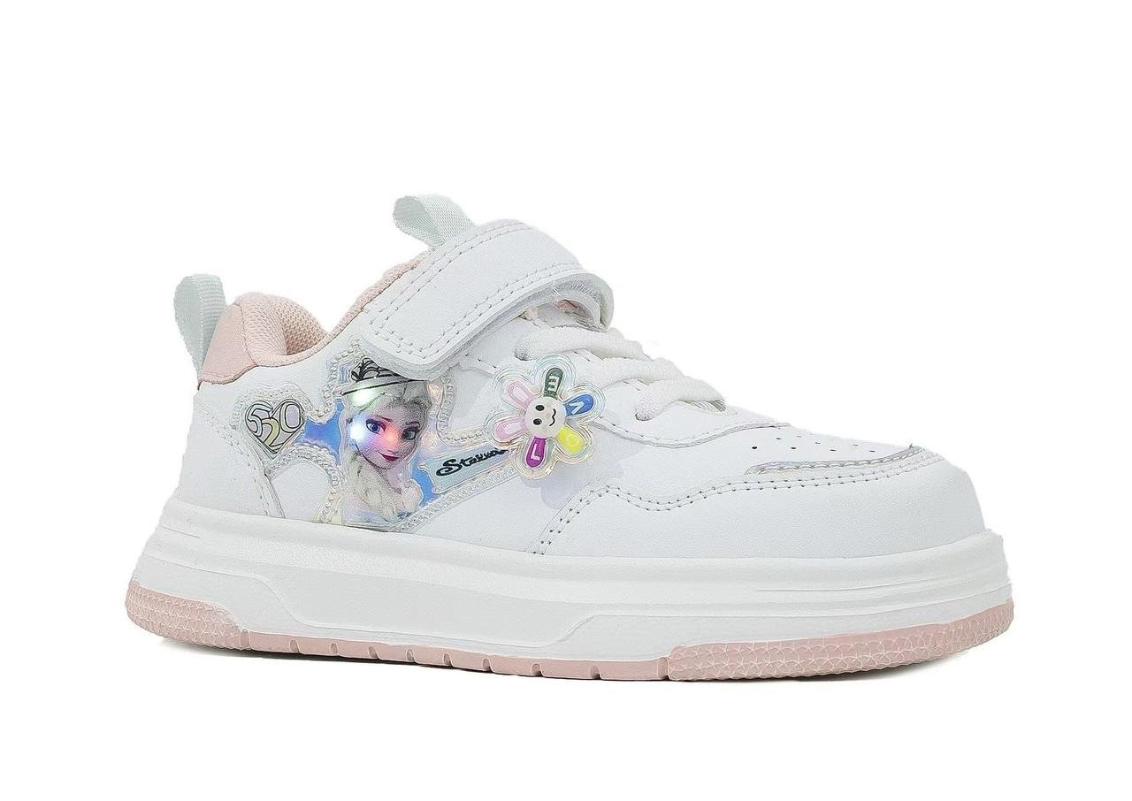 Кроссовки для девочек Clibee EB5675/29 р. 29 Белый