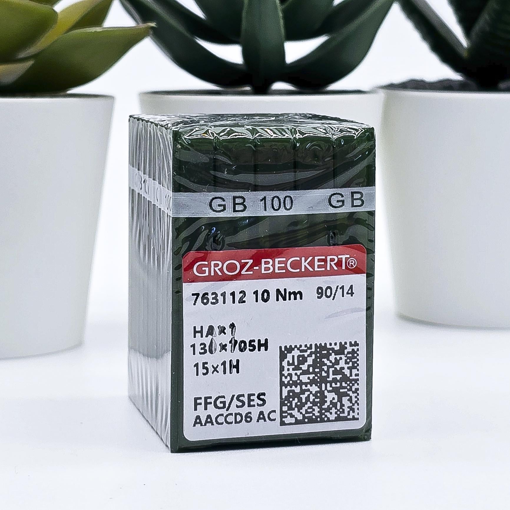Иглы Groz-Beckert для бытовых швейных машин HAx1 130x705H 90/14 в упаковке 100 шт. Иглы Groz-Beckert для бытовых швейных машин HAx1 130x705H 90/14 в упаковке 100 шт.