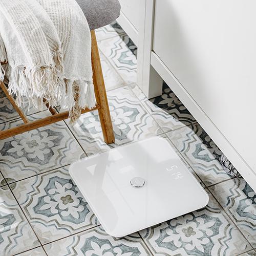 Весы напольные Adler AD8187 Bluetooth FitGo аналитические закаленное стекло 180 кг White (620041) - фото 8