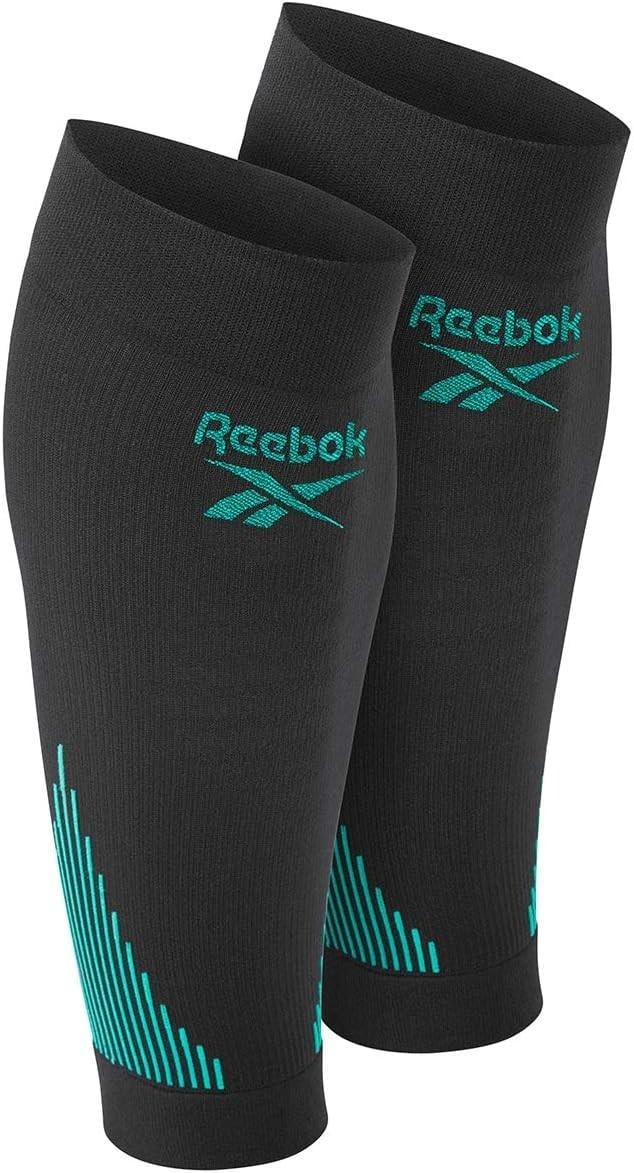 Компресійні рукава Reebok Knitted Compression Calf Sleeve S Чорний (RRSL-15333) - фото 1