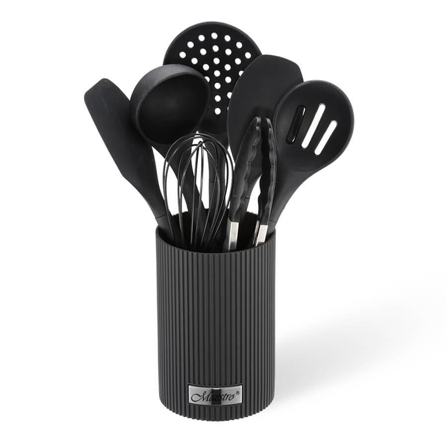 Набор кухонных принадлежностей Maestro MR-1542-BLACK 8 предметов