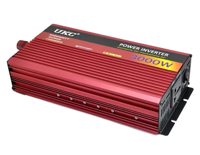 Инвертор напряжения UKC 12-220V AR 3000W аппроксимированный синус (2104618818) Инвертор напряжения UKC 12-220V AR 3000W аппроксимированный синус (2104618818)