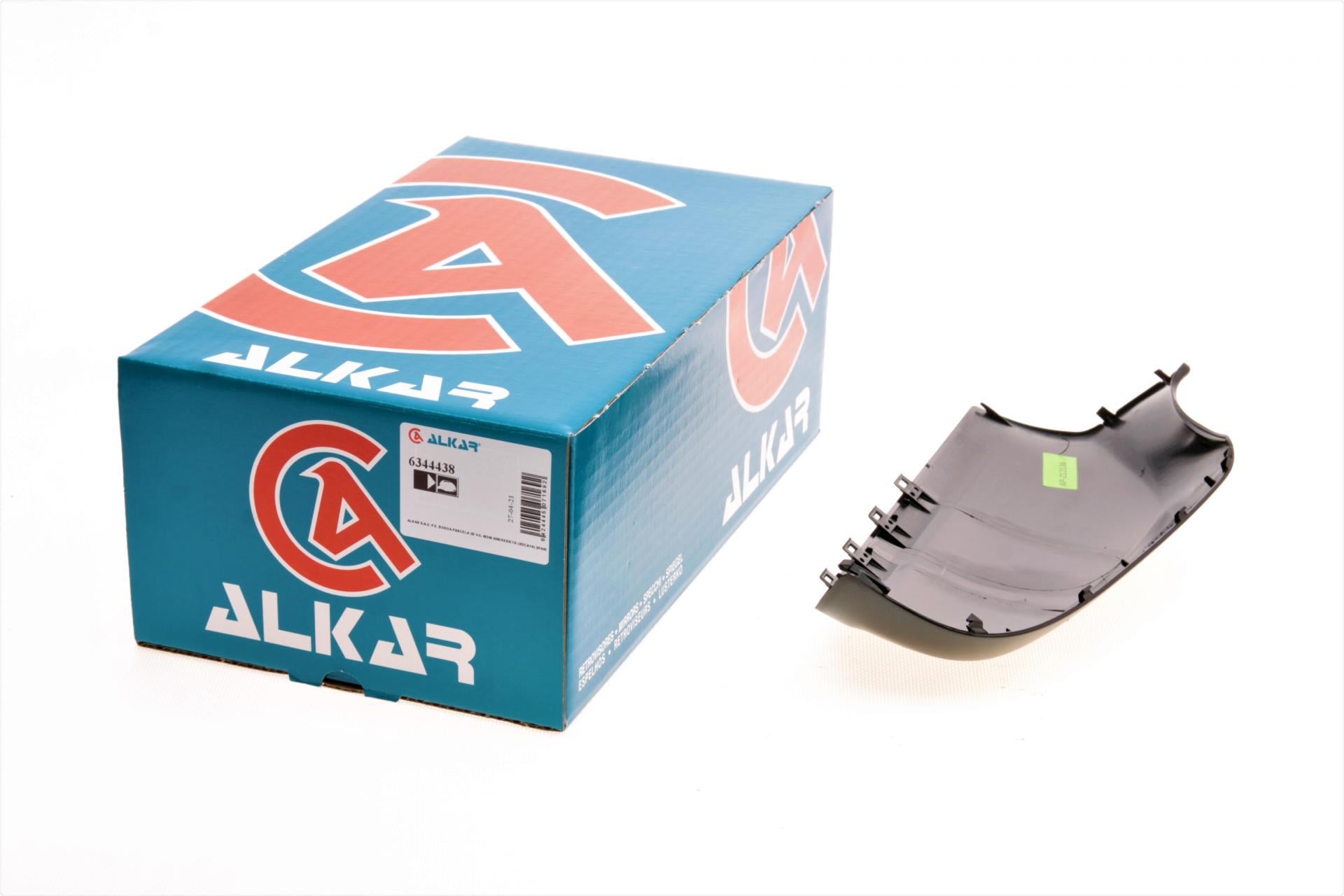 Крышка зеркала правая ALKAR для Opel Astra H 04-15 (6344438)