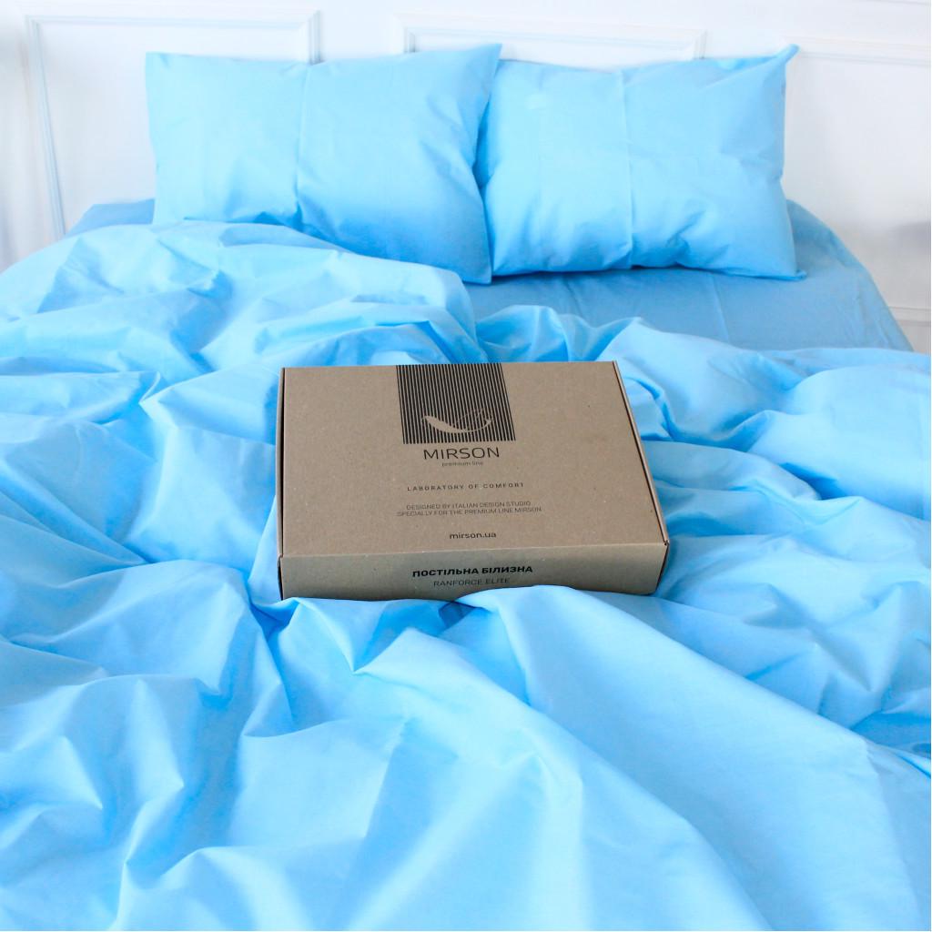 Комплект постельного белья MirSon Elite 14-4121 Blanco Ranforce 160х220 см (239169)