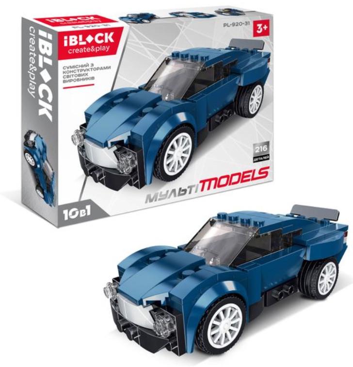 Конструктор Iblock Мульти models 216 дет.