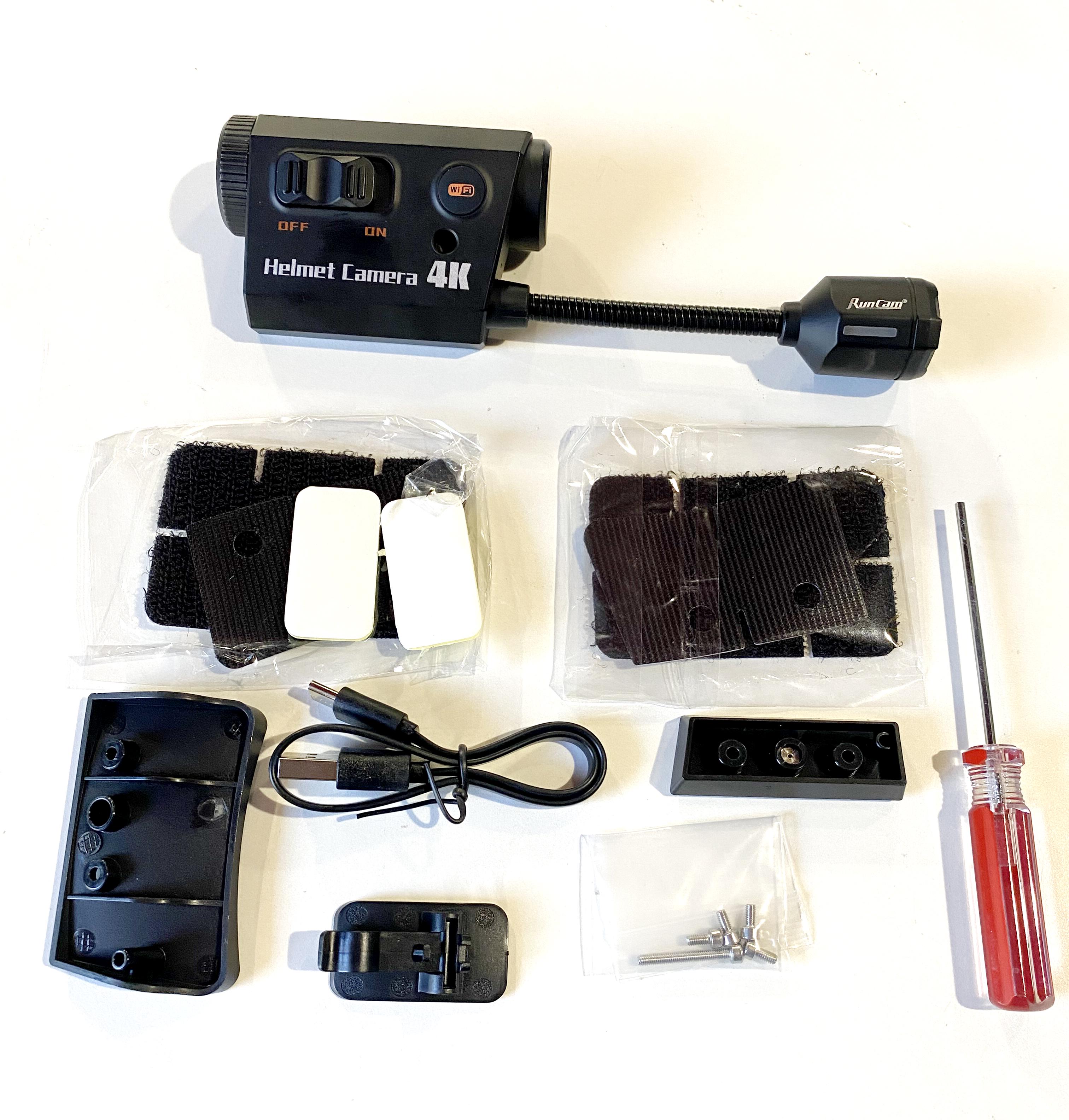 Экшн-камера RunCam Helmet Cam 4К на шлем/каску (007041) - фото 6