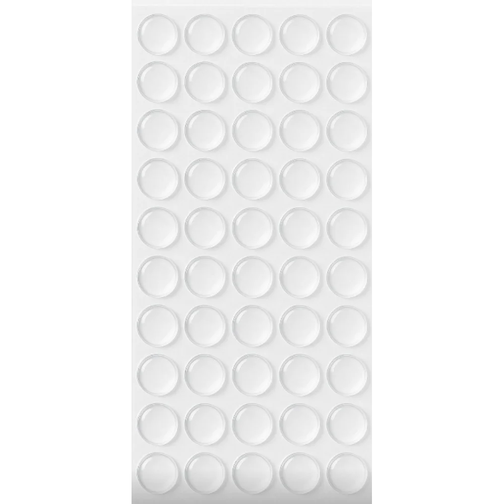 Самоклеючі силіконові відбійники для фасадів Sigma d 8 мм 50 шт. Прозорий (AF0988)