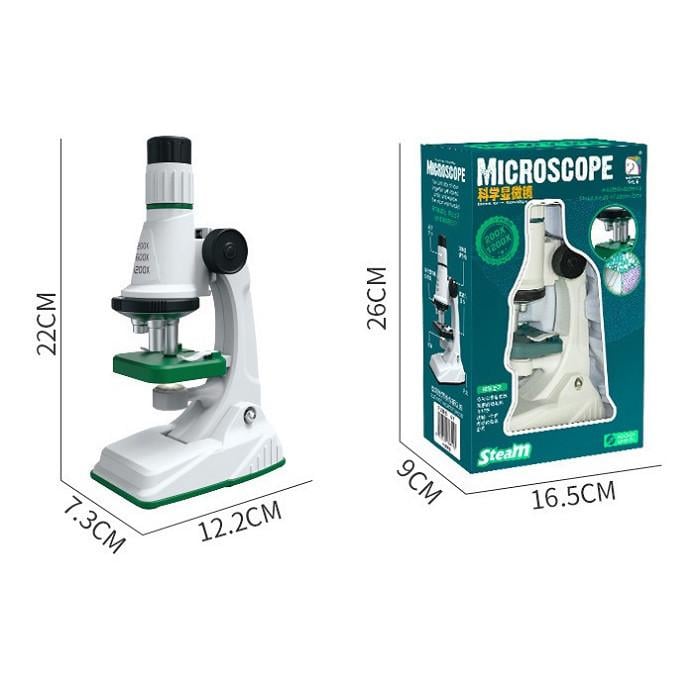 Набор детский Микроскоп на батарейках с подсветкой х1200 (28443827) - фото 9 Набор детский Микроскоп на батарейках с подсветкой х1200 (28443827) - фото 9