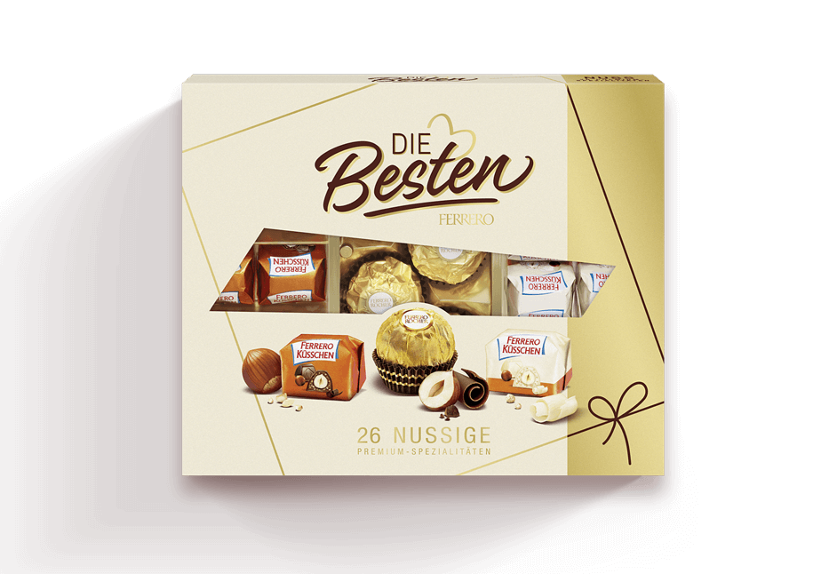 Конфеты Ferrero Die Besten der mix fiir nussliebhaber 250 г (23653661)