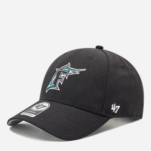 Кепка MVP 47 Brand MIAMI MARLINS Unisex OSFA Чорний/Сірий (195000688126)