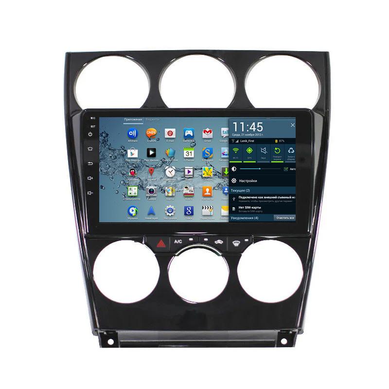 Магнитола штатная Lesko для Mazda 6 Restyling 2002-2007 9" 1/16 GB Wi-Fi GPS