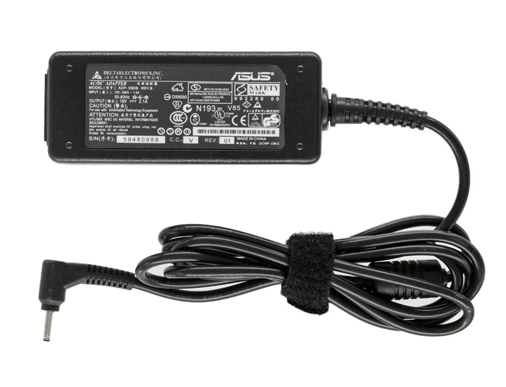 Блок питания для ноутбука Asus EeePc 40W 19V 2,1А 2,5x0,7 мм (03030)